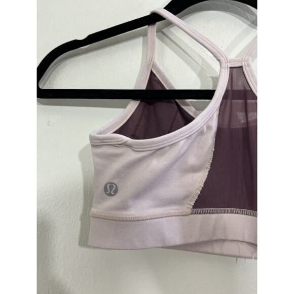 Lululemon Sport Bra XS Flow Y Nulu Yoga Workout Yoga Gym Pilates Athleisure Hike - Picture 5 of 8
